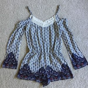 Nordstrom Long Sleeve Romper NWOT